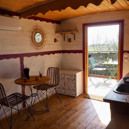 Roulotte Dans L'aude Chalet Trausse